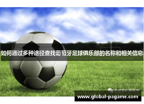 如何通过多种途径查找葡萄牙足球俱乐部的名称和相关信息